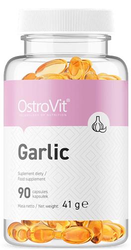 Supplementen - OstroVit Knoflook - 90 Capsules + BeBulk Nutrition Pillendoos