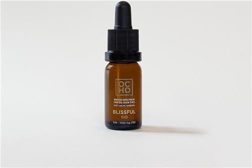 OCHO Amsterdam inspiratie CBD olie (10%) - Stimuleert creatieve en inspirerende ideeën - Broad Spectrum - Rijk aan cannabinoiden