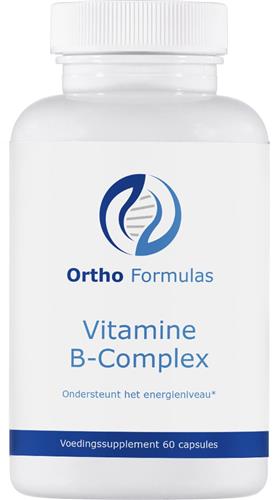 Vitamine B-complex - 60 capsules - energie - concentratievermogen - immuunsysteem - vegan