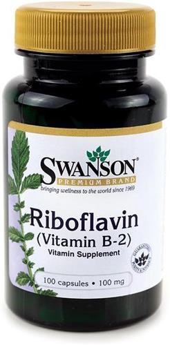 Swanson Health Vitamine B-2 100mg