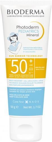 Bioderma Crème Photoderm Kid Pediatrics Mineral SPF50+ 50gr