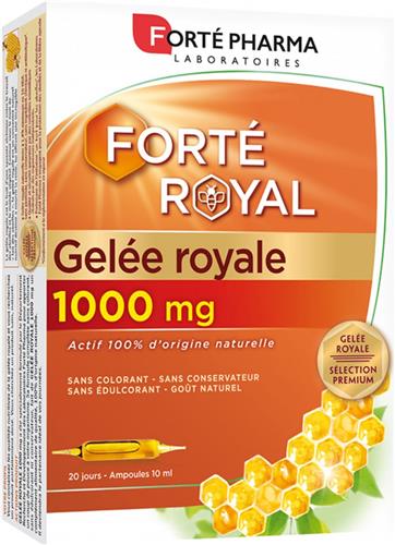 Forté Pharma Forté Royal Royal Jelly 1000 mg 20 Flacons