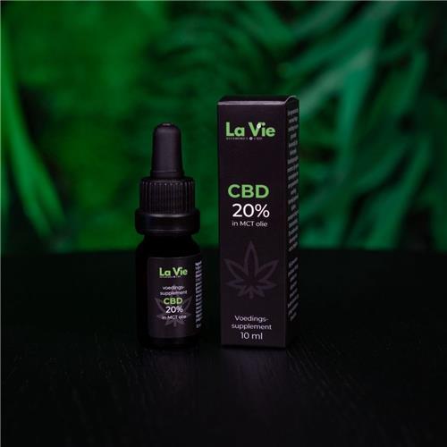 CBD olie - La Vie 20% - Nederlands nummer 1