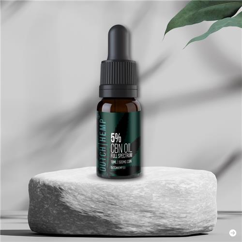 Dutch Hemp CBN-olie 5% 10 ml