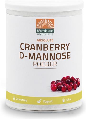 Mattisson - Cranberry D-Mannose Poeder - 100 Gram
