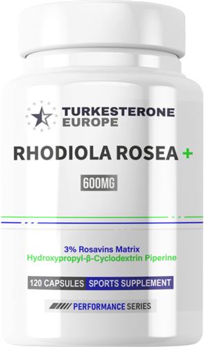 Rhodiola Rosea+® 3% Rosavins with HydroPerine™ - 120 Capsules (600mg)