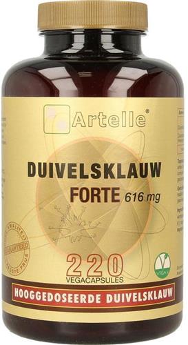 Artelle Duivelsklauw Forte Vegacapsules 220CP