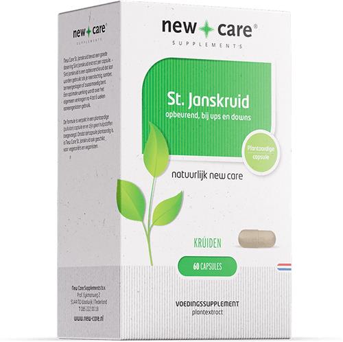 New Care Sint Janskruid - opbeurend bij neerslachtigheid - 60 capsules - vegan