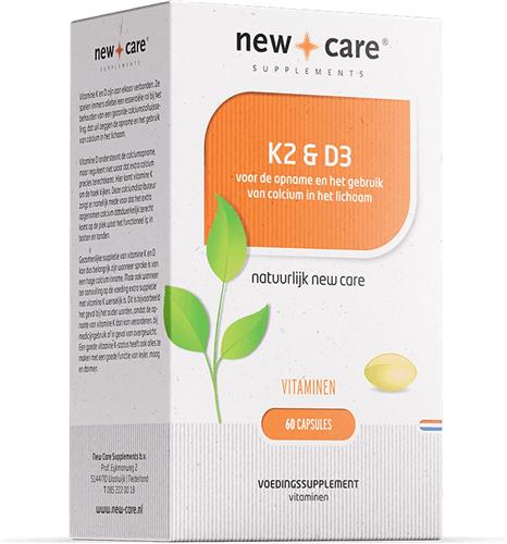 New Care Vitamine K2 & D3 - 60 capsules