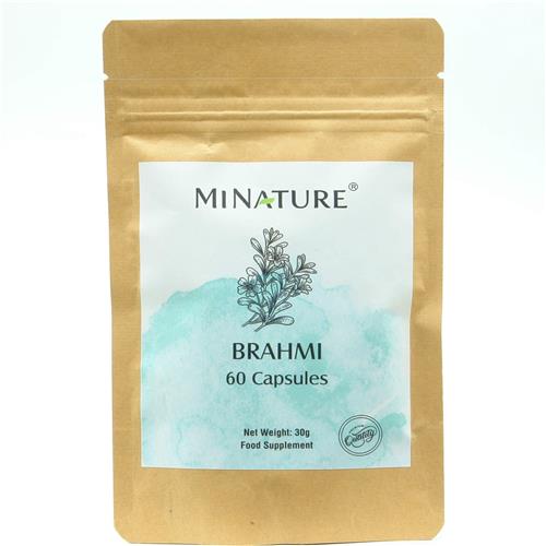 Brahmi Capsules 60 stuks - 450mg Poeder van Bacopa Monnieri per Vega Capsule - 100% Plantaardig