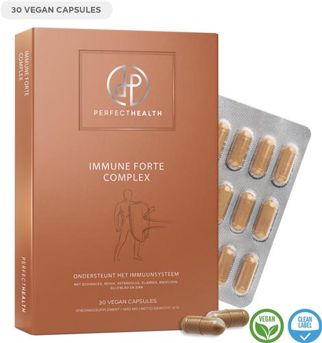 Perfect Health - Echinacea Capsules - Extra Weerstand - Astragalus Capsules - Hoge Dosering - Immuunsysteem -Vegan - 30 stuks
