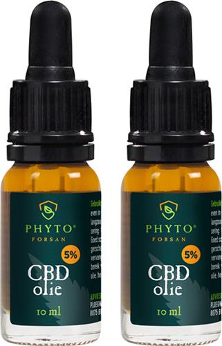 CBD olie 5% duoset