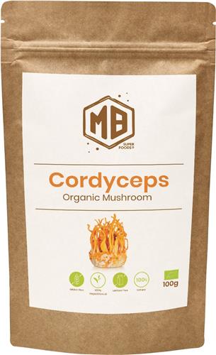 MB Superfoods Cordyceps Paddenstoel Poeder Biologisch (100 g)