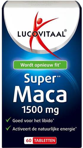 Lucovitaal Super Maca Tabletten 60TB
