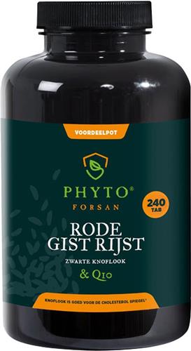 Rode Gist Rijst Zwarte knoflook & Q10 240 tabletten