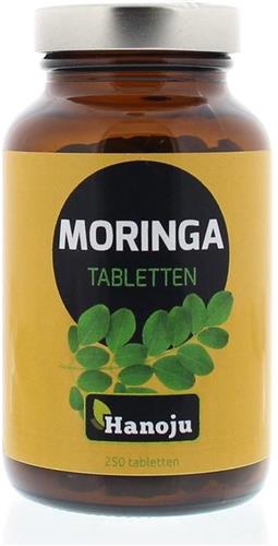 Hanoju Moringa oleifera heelblad 500 mg 250 tabletten