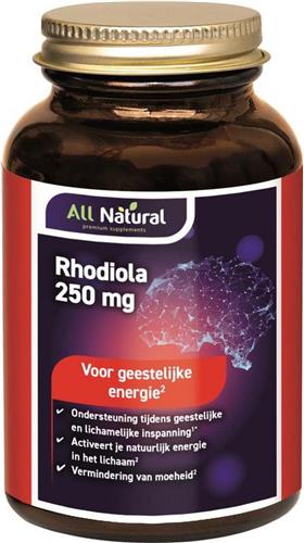 All Natural Rhodiola 100 capsules