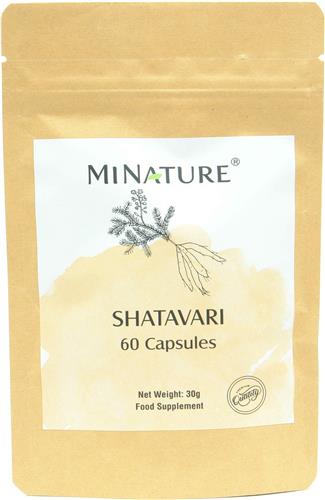 Shatavari Capsules 60 stuks - 450mg Shatavari Poeder per Vega Capsule - Asparagus Racemosus - 100% Plantaardig