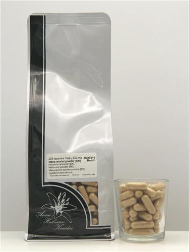Maca wortel capsules 295 stuks
