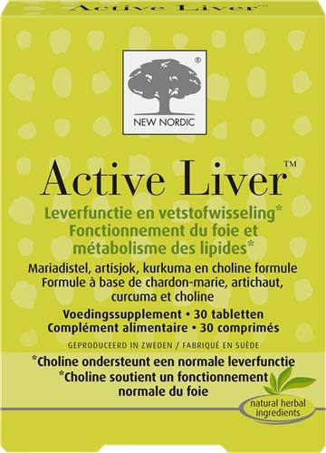 New Nordic Active Liver - 30 tabletten - Voedingssupplement
