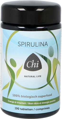 Chi Spirulina 500 mg - 190 Tabletten - Voedingssupplementen - Superfood
