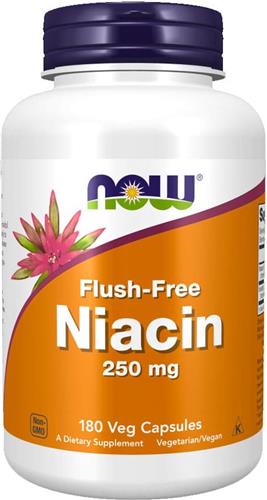 Niacin Flush-Free 250mg 180v-caps