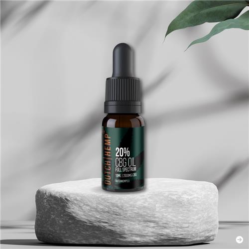 Dutch Hemp CBG-olie 20% - 10 ml full spectrum