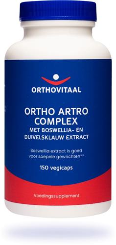 Orthovitaal - Ortho Artro Complex - 150 vegicaps - 1 Duivelsklauw helpt de gewrichten soepel te houden - Plantenextracten - vegan - voedingssupplement