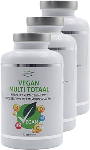 Nutrivian | Multi Totaal | 180 Tabletten | 3 stuks | 3 x 180 tabletten