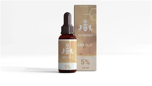 Hempire CBG olie 5% 10 Milliliter Fles