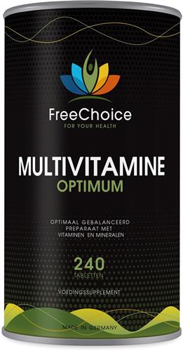 FreeChoice - Multivitamine Optimum - 240 tabletten