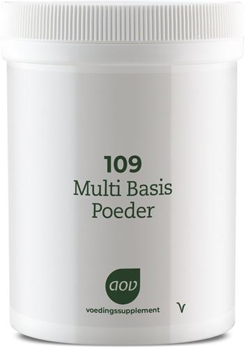 AOV 109 Multi basis poeder - 250 gram - Multivitaminen - Voedingssuplementen