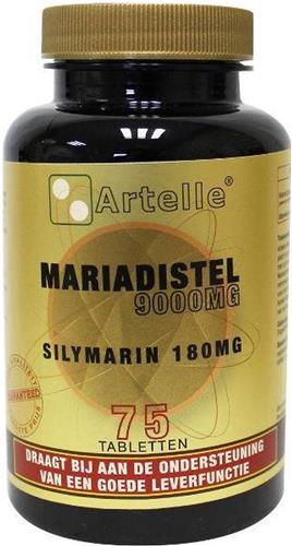 Artelle Mariadistel 9000 mg 75 tabletten