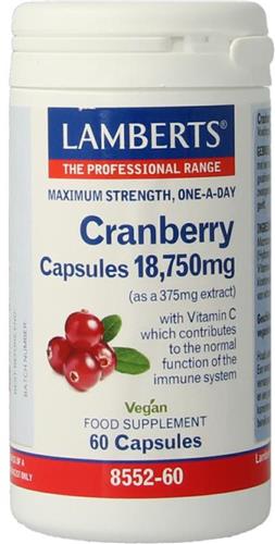 Lamberts Cranberry - 60 capsules - Kruidenprepraraat