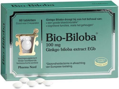 Pharma Nord - Bio-Biloba - 60 Tabletten - Voedingssupplementen