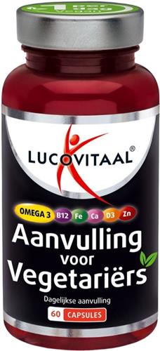 Lucovitaal Aanvulling voor Vegetariërs Capsules 60CP