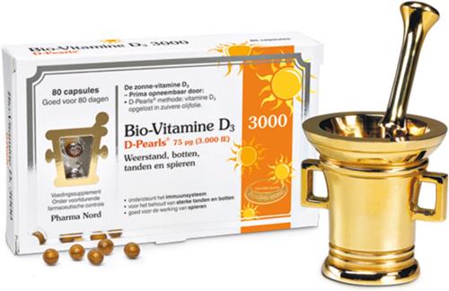 Pharma Nord Bio-Vitamine D3 (3000 IE) - 80 capsules