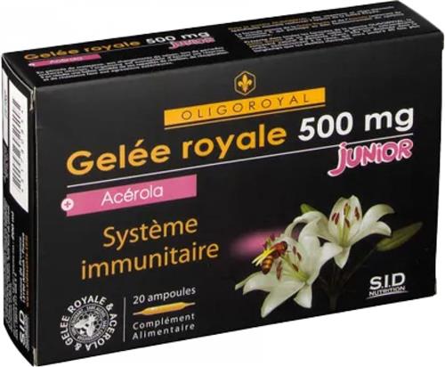S.I.D Nutrition Oligoroyal Royal Jelly 500 mg + Acerola Junior 20 Ampullen