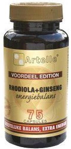 Artelle Rhodiola Ginseng Energie