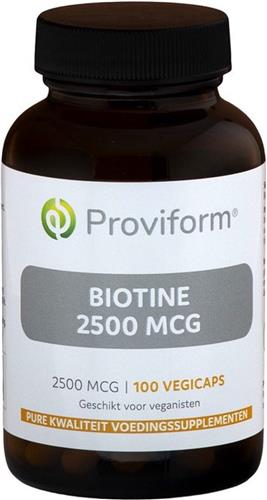 Proviform Biotine 2500mcg Vegicaps 100st