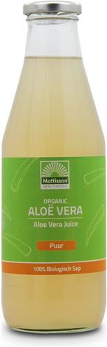 Mattisson Biologisch Aloe Vera Sap 100% puur - NL-BIO-01 - 750 ml