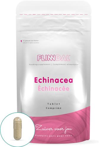 Flinndal Echinacea Tabletten - Voor Goede Weerstand - Ondersteunt Immuunsysteem - 30 Tabletten