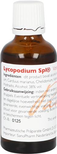 SanoPlex Lycopodium - 50 milliliter - Fytotherapie - Voedingssupplement