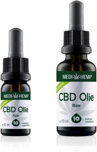 CBD Olie Raw 10% 10ml (Medihemp)