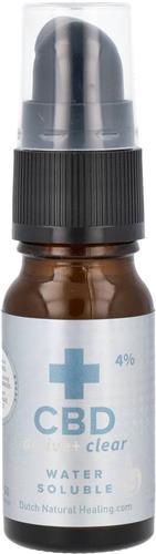 CBD 4% active clear 10ML - 400MG CBD - water oplosbare CBD - CBD water oplosbaar
