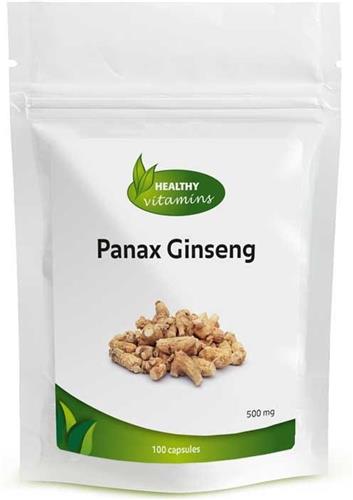 Panax Ginseng | 100 capsules | 500 mg