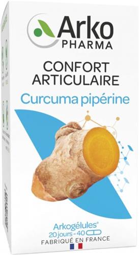 Arkopharma Arkogélules Curcuma Pipérine Bio 40 Gélules