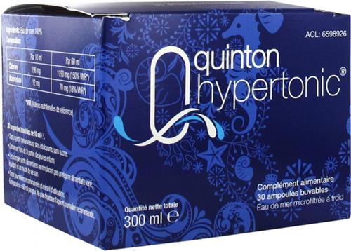 Laboratoires Quinton Hypertonic 30 Ampullen