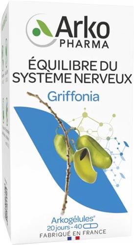 Arkopharma Arkogélules Griffonia 150 mg 5-HTP 40 Gélules
