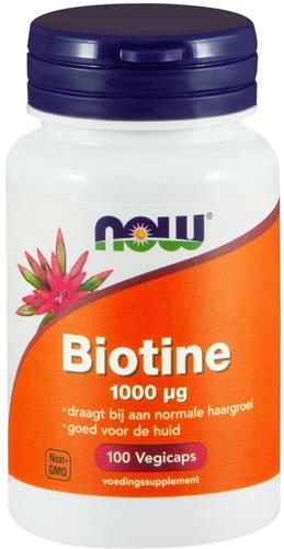 Now Foods - Biotine / Vitamine B8 1000 µg - 100 Capsules